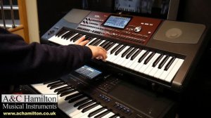 Yamaha PSR-SX700 VS Korg PA700 Sounds Comparison