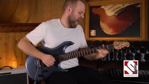 2014 Music Man Luke III HSS Bodhi Blue Roasted Neck | Guitar Demo