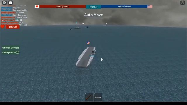 Roblox Naval warfare USA Carrier gameplay смотреть онлайн