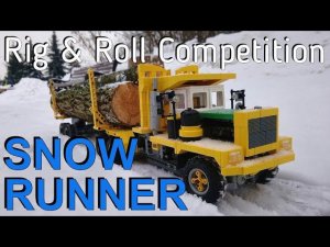 LEGO Technic  Rig & Roll Competition: Snow Runner 4K