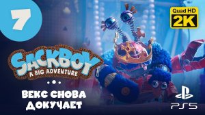 ЗАВЕРШАЕМ КРАБЛАНТИДУ ▷ Sackboy: A Big Adventure ✦ PS5 [2K 60 fps] - Прохождение #7