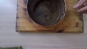 Консервация медных монет. Консервация пчелиным воском медных монет.