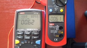 UNI-T UT204 AC Amps accuracy