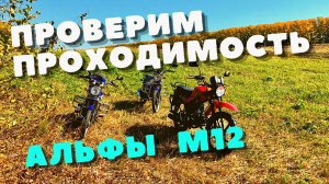 Тестируем китайский мопед Альфа М12