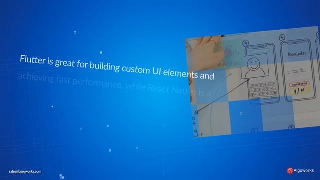 Flutter vs React Native | Algoworks смотреть онлайн