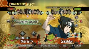 Naruto: Ultimate Ninja Storm All Characters [PS3]