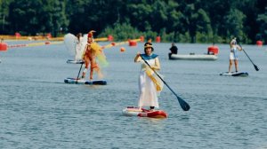 SUP'ряжение - костюмированный заплыв на сапбордах в Алтайском крае