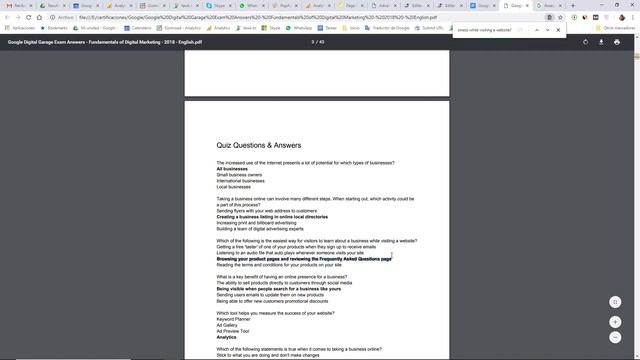 Fundamentals of Digital Marketing Answers ✅ Module 1 ? Google Digital Garage 2020 ✅ Live Exam Pass смотреть онлайн