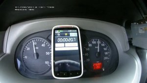 разгон Renault Trafic 1.9 до 100 км/ч