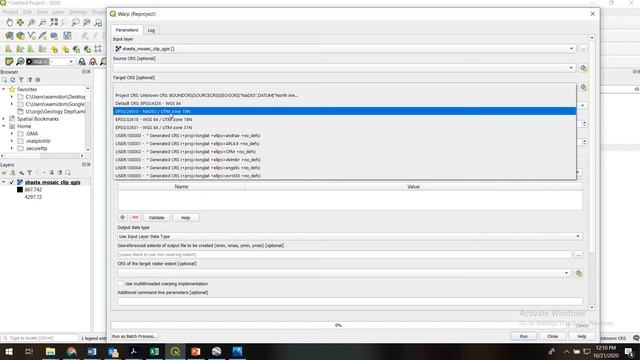 Reproject and/or Reformat a Raster in QGIS 3.10 (Lab 8 - V1) смотреть онлайн