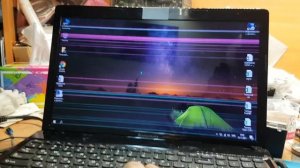 Полосы на ноутбуке