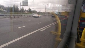 Поездка на автобусе ЛиАЗ-6213.65 013447 по маршруту 911 от м Саларьево до Внуковского Завода часть