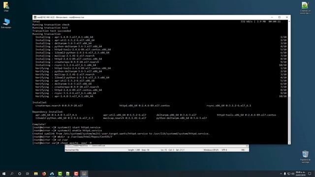 Creando un repositorio local de CentOS 7 смотреть онлайн