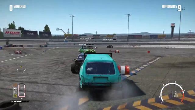 wreckfest es god - game pass 2022 Xbox one edit смотреть онлайн