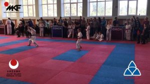 Соревнования по каратэ. КАТА. Дети 8 лет. Competitions in karate Shotokan. KATA. Boys 8 years