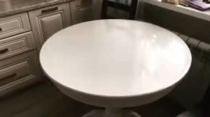 Отзыв пленка ПВХ на круглом столе