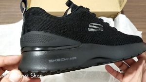 SKECHERS SKECH-AIR DYNAMIGHT - PATERNO BLACK | SNEAKERS FOR MAN | UNBOXING