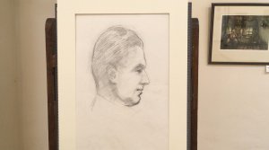 Р.Р. Фальк. ПОРТРЕТ АНДРЕЯ ЮМАШЕВА. Артефакты в коллекции Музея истории г. Обнинска. 2020 г.