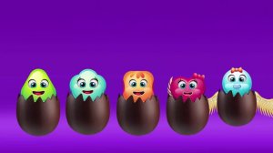 The Finger Family Candy Family Nursery Rhyme | Easter Finger Family Songs