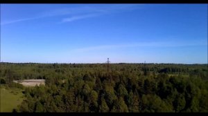 Полет на квадрокоптере SG906 PRO Архангельская область, г. Няндома, Яковлевские горки