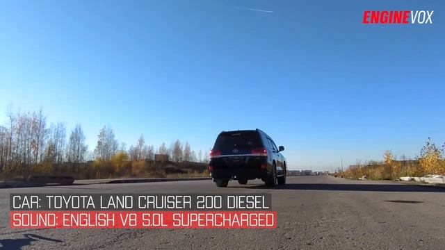 Toyota Land Cruiser 200 с системой ENGINEVOX