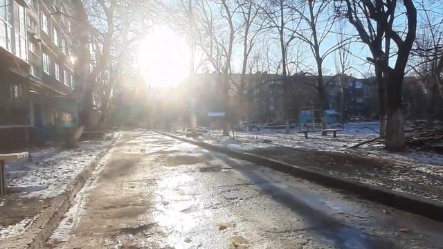 10 января! Мороз,солнце и ветер./ дворы ул.Курченко смотреть онлайн