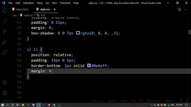 Accordion Element with HTML & CSS only смотреть онлайн