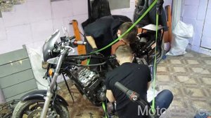 HONDA CB 400 к сезону. Первая часть  Разбор мотоцикла