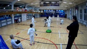 Тренировка фехтование, шпага