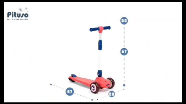 3 в 1 Самокат Беговел Каталка PITUSO HD 8814B смотреть онлайн
