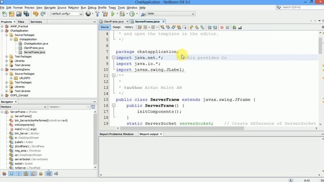 how to create chat Application using Java смотреть онлайн