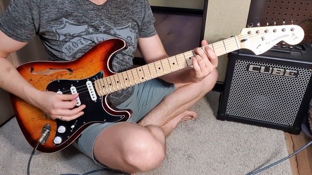 Fender Stratocaster Hollow Body YM (Replica) смотреть онлайн