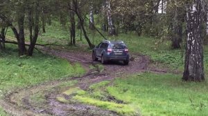 Nissan Terrano по грязи