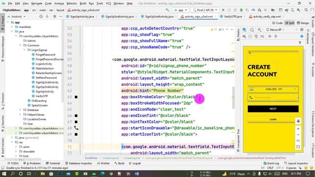 Firebase Phone Authentication Android - Firebase OTP Verification Android - City Exhibitors Part 11 смотреть онлайн