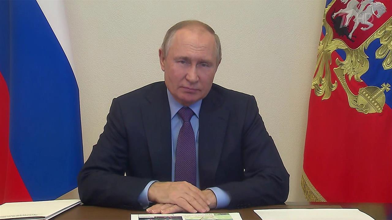 Владимир Путин провел по видеосвязи встречу с губернатором Вологодской области