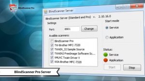 BlindScanner Pro VideoPAD