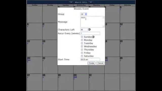 Weekly Scheduler смотреть онлайн