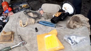 замена топливного фильтра на Хонда аккорд 6