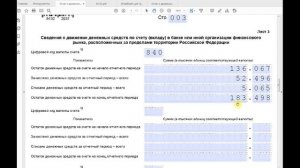 Отчет о движении денежных средств на брокерском счете 2021