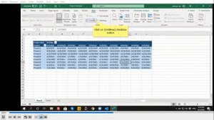 Power pivot tutorial - Microsoft Excel || Project Schedule