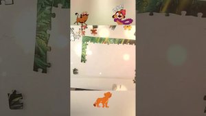 Король Лев из пазлов