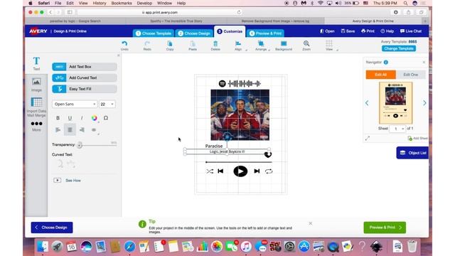 BEST DIY Tik Tok Spotify / Apple music Song Plaque || NO CRICUT || No Drawing смотреть онлайн