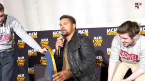 Manu Bennett Hilarious Motion Capture Display