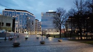 Москва. Прогулка вокруг стадиона Динамо.