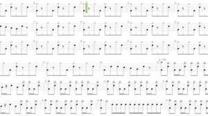 Amber Changing + Rise Against + Drum only + Drum tab