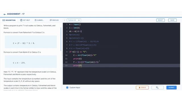Temperature Conversion | Assignment 18 | NxtWave ccbp 4.0 Telugu | Python tips | Python Coding