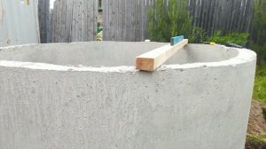 Бассейн для детей. Начало. Бассейн из жб кольца.