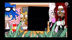 sonic characters react to shadow my first reaction ☆my au☆