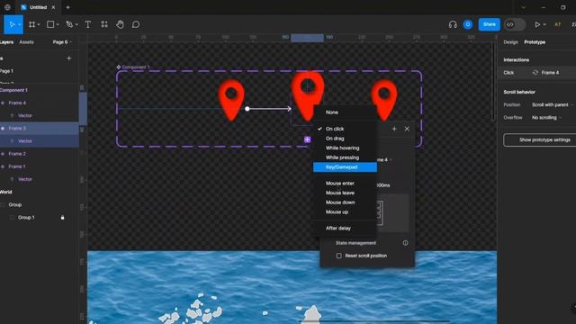 #31 Figma Tutorial | Location Mapping Animation | Figma Config 2023 | Advance Prototyping