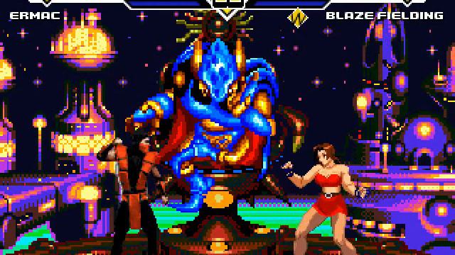 Ermac vs blaze Fielding MUGEN BATTLE